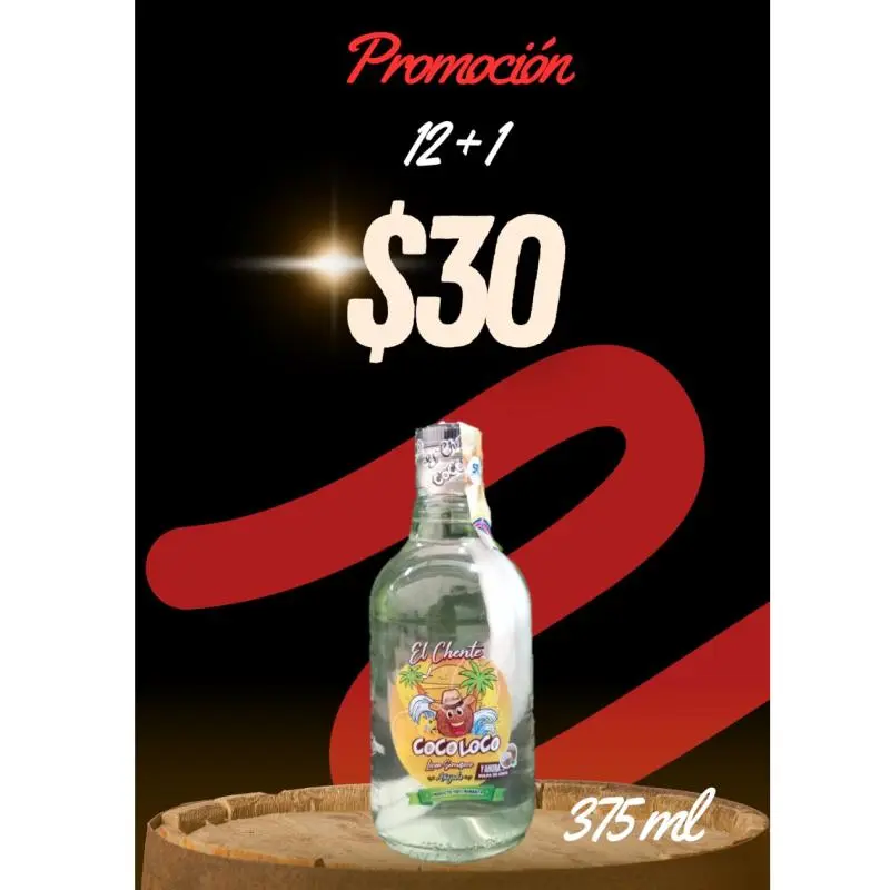 CAJA 12+1 COCO 375ML