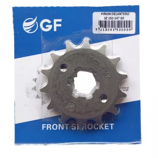 PIÑON DELANTERO SZR / XTZ 150 14T GF