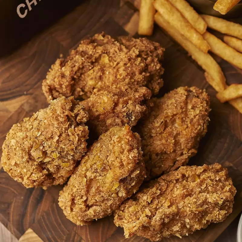 Alitas x5 con 1 Salsa