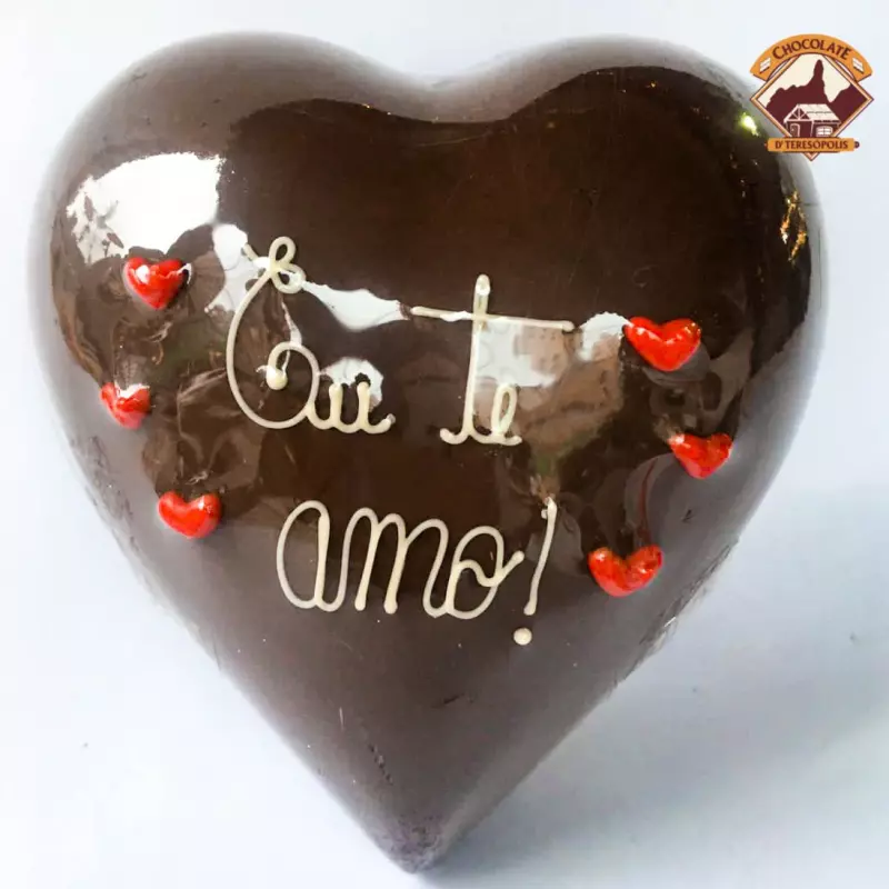 Coração Fechado "Eu te amo"