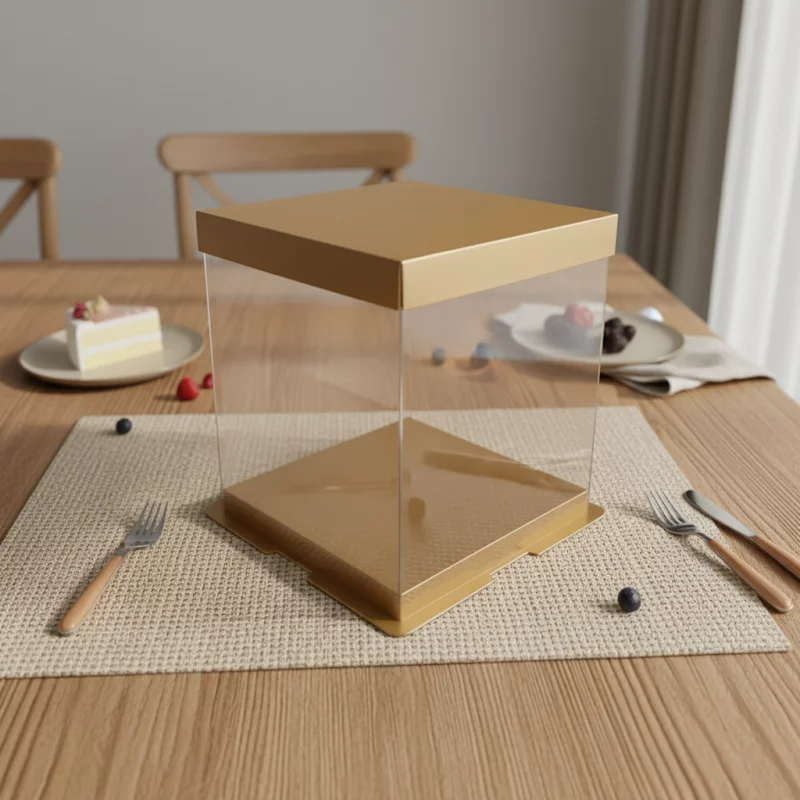 1193D CAJA DE ACETATO  - 30X30X25CM