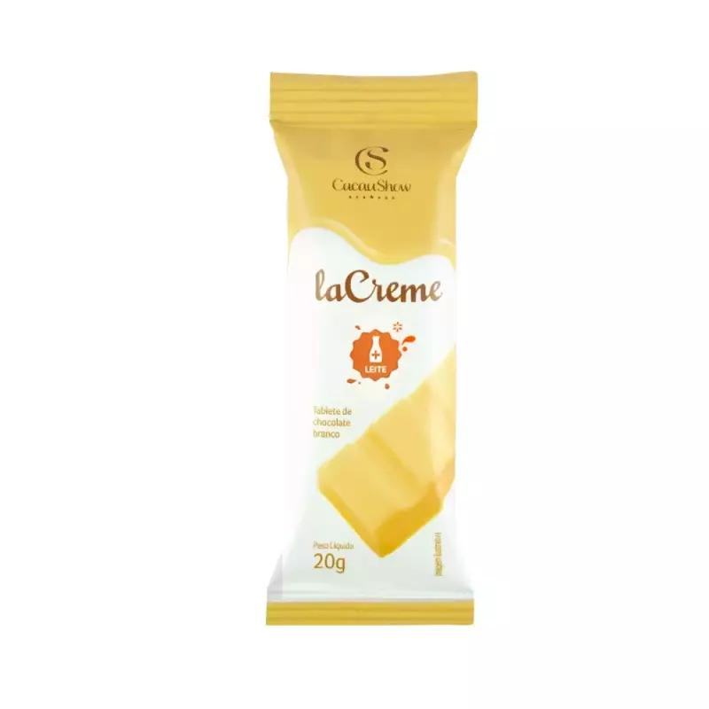 Tablete laCreme Branco 20g