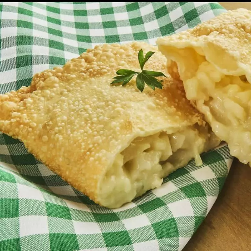 Palmito com Queijo e Azeitona