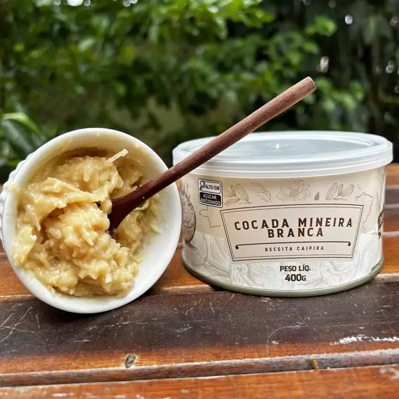 Cocada Mineira Branca 400g