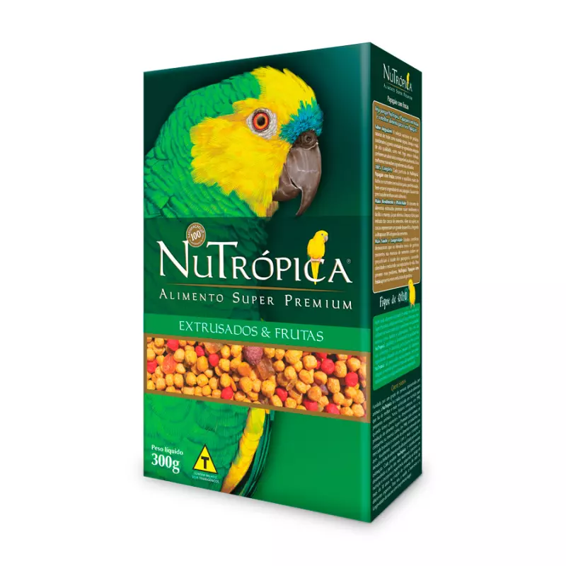Nutrópica Papagaio Frutas 300g