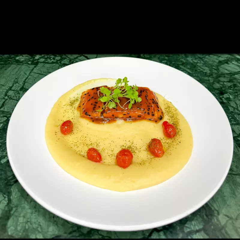 Salmón con Aligot