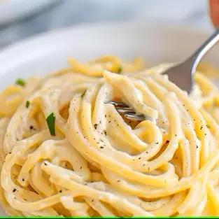 Spaguetti a lo alfredo