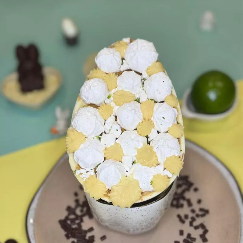 Ovo de Colher Torta de limão