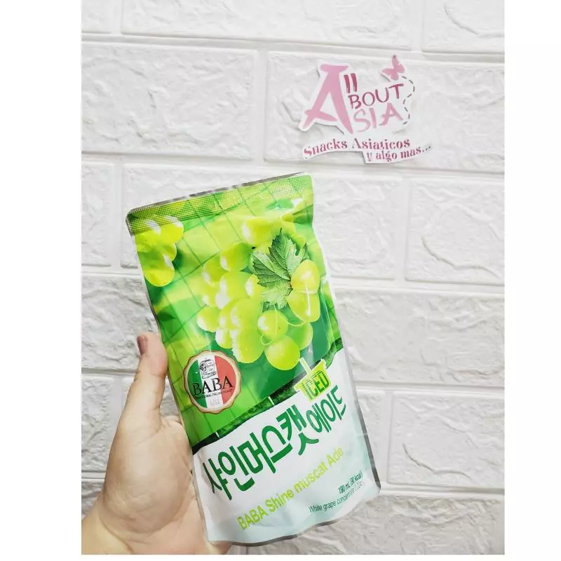 Jugo uva verde