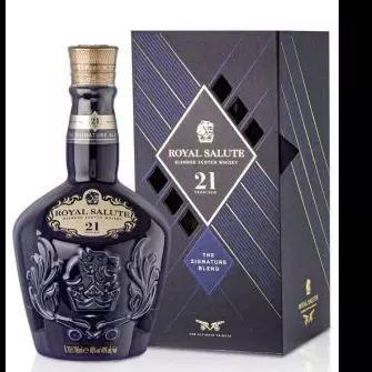 CHIVAS REGAL 21 AÑOS ROYAL SALUTE