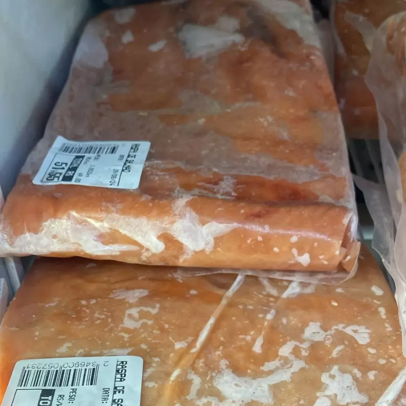 Pedaços de Salmão SEM PELE