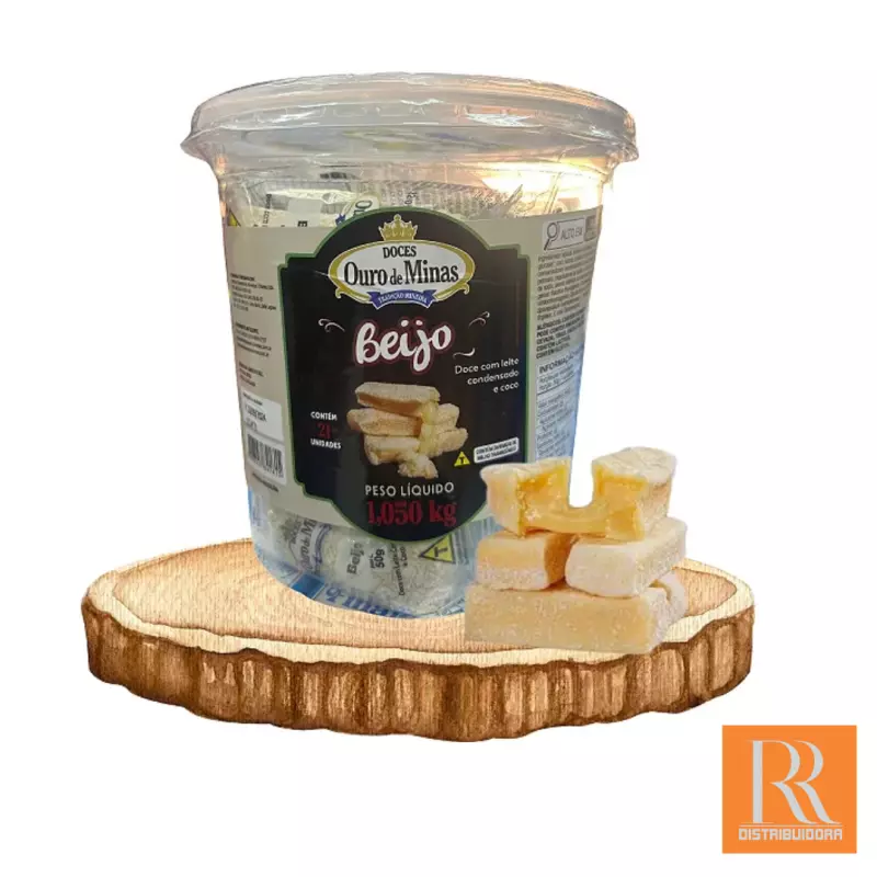 Doce Beijo com 21 unidades de 50g