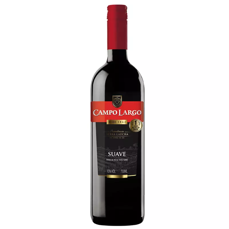 Vinho Campo Largo Suave 750ml
