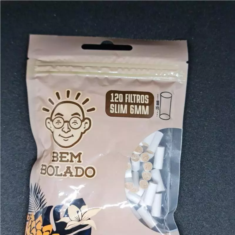 Filtro Slim Biodeg Bem Bolado 120un