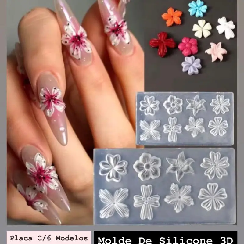 Molde De Silicone 3D