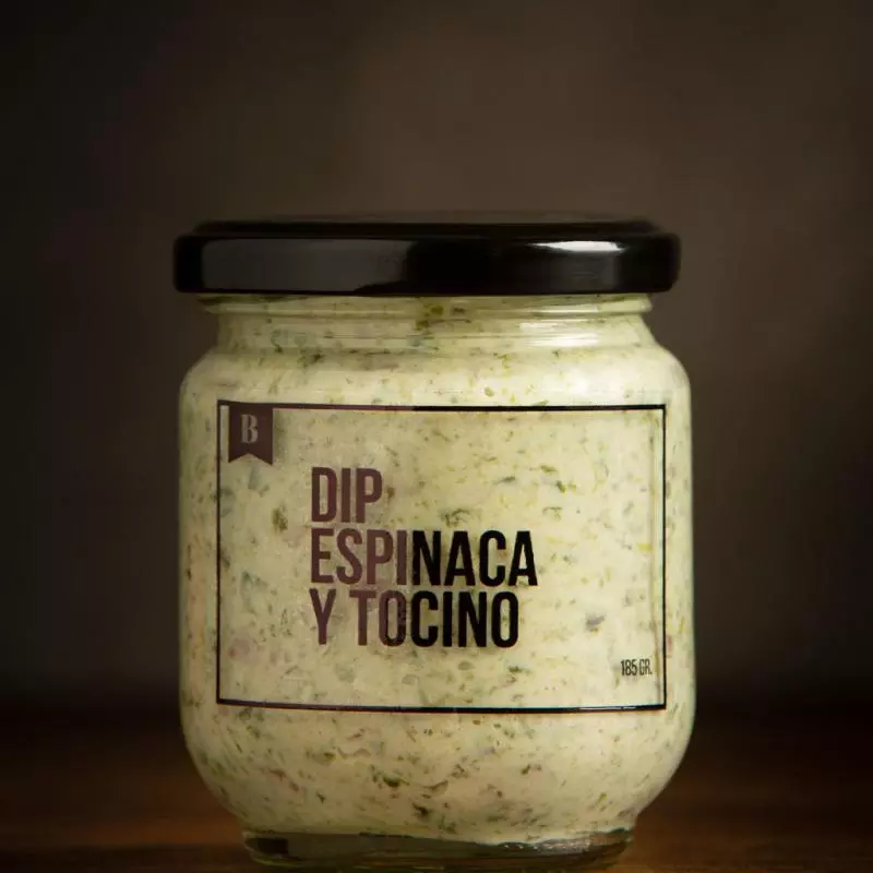 DIP ESPINACA Y TOCINO