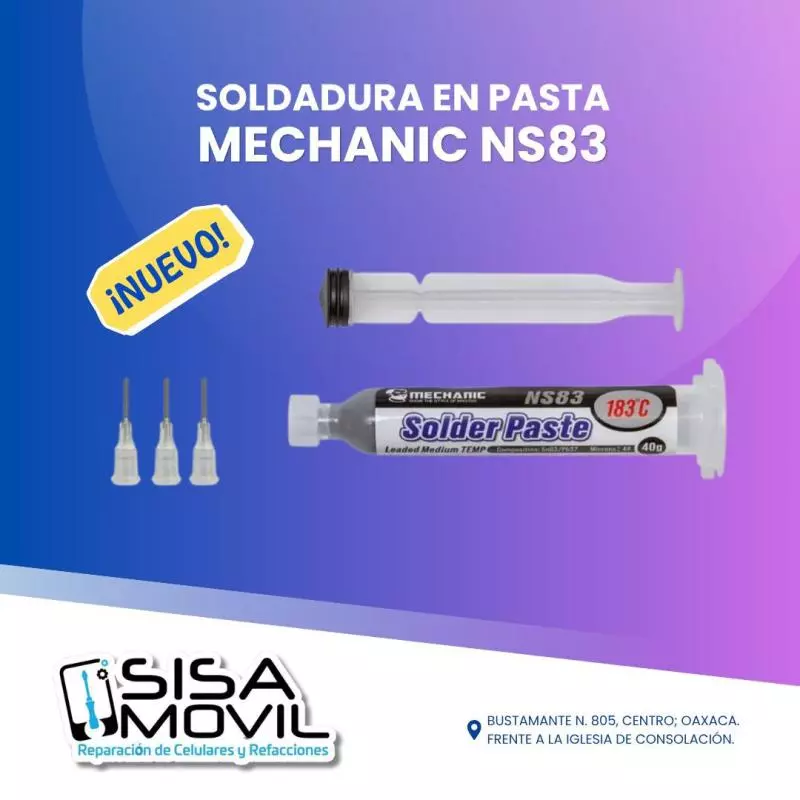 SOLDADURA EN PASTA MECHANIC NS83
