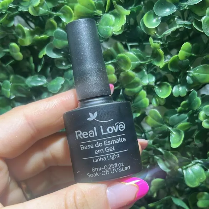 Base Em Gel Real Love FRASCO PRETO