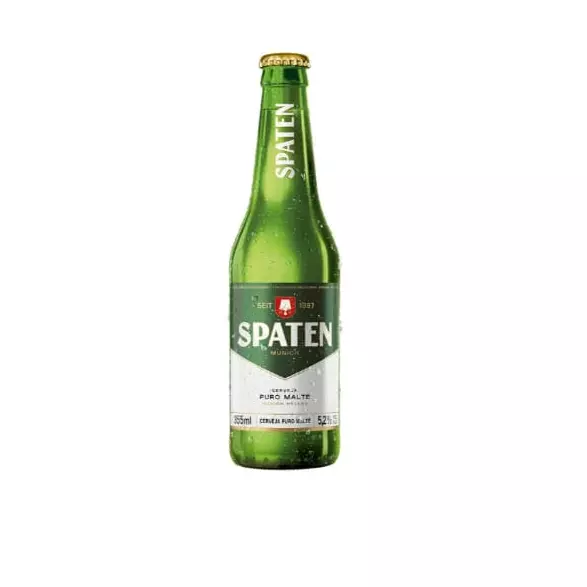SPATEN LONG NECK 355 ML 24 UNIDADES