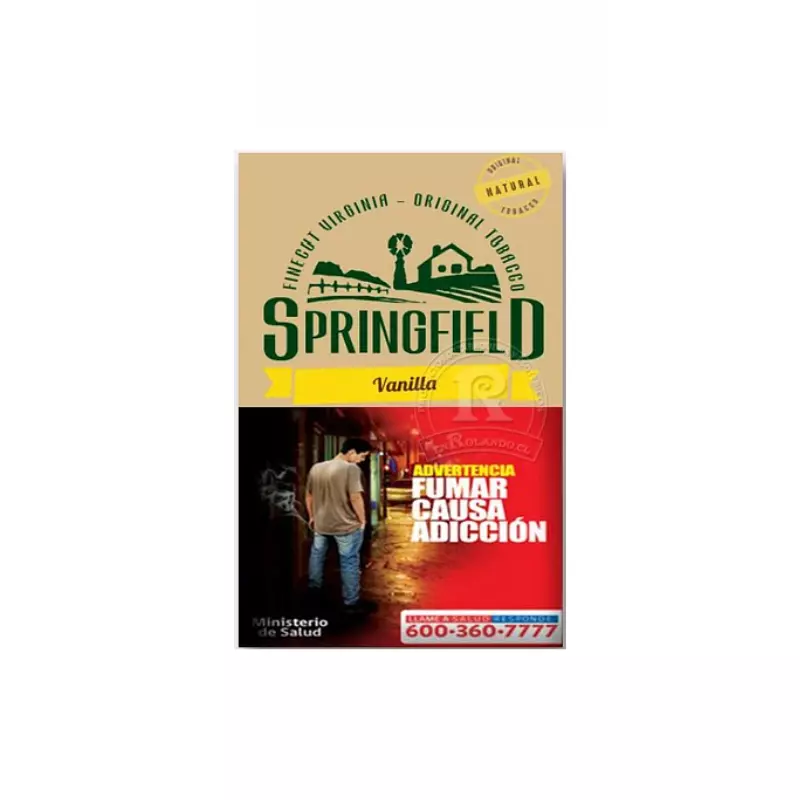 Tabaco Springfield Vainilla 40 Grs