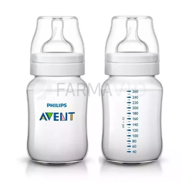 PACK X 2 MAMADERAS CLASSIC+ 260ML