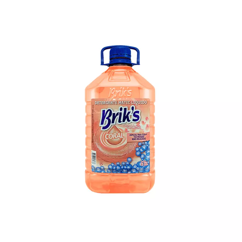 Detergente Briks Coral 5 Lts