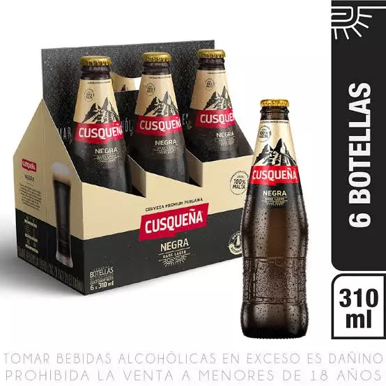 CUSQUEÑA NEGRA BOTELLITA 310 ml