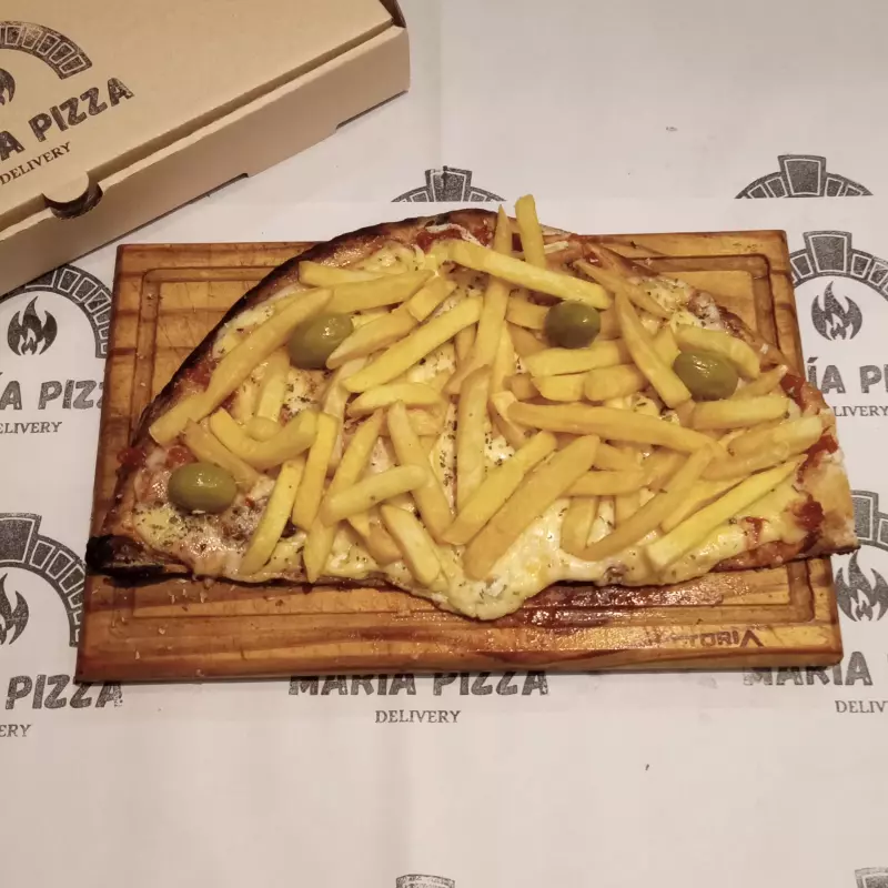 Media Papas Fritas a la Piedra