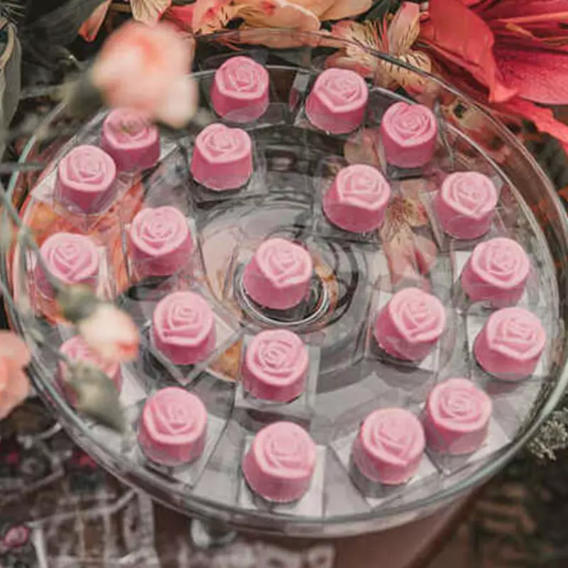 Bombom Rosas recheadas