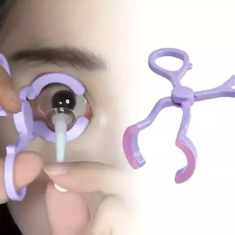 Pinza abre ojos para lens