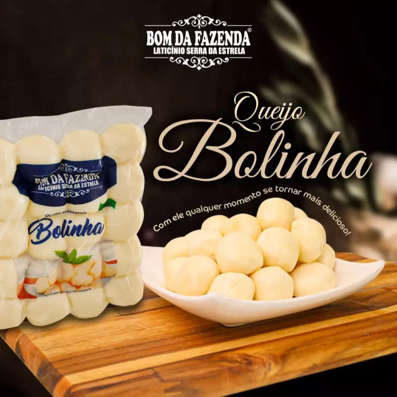 Queijo Mussarela Tipo Bolinha