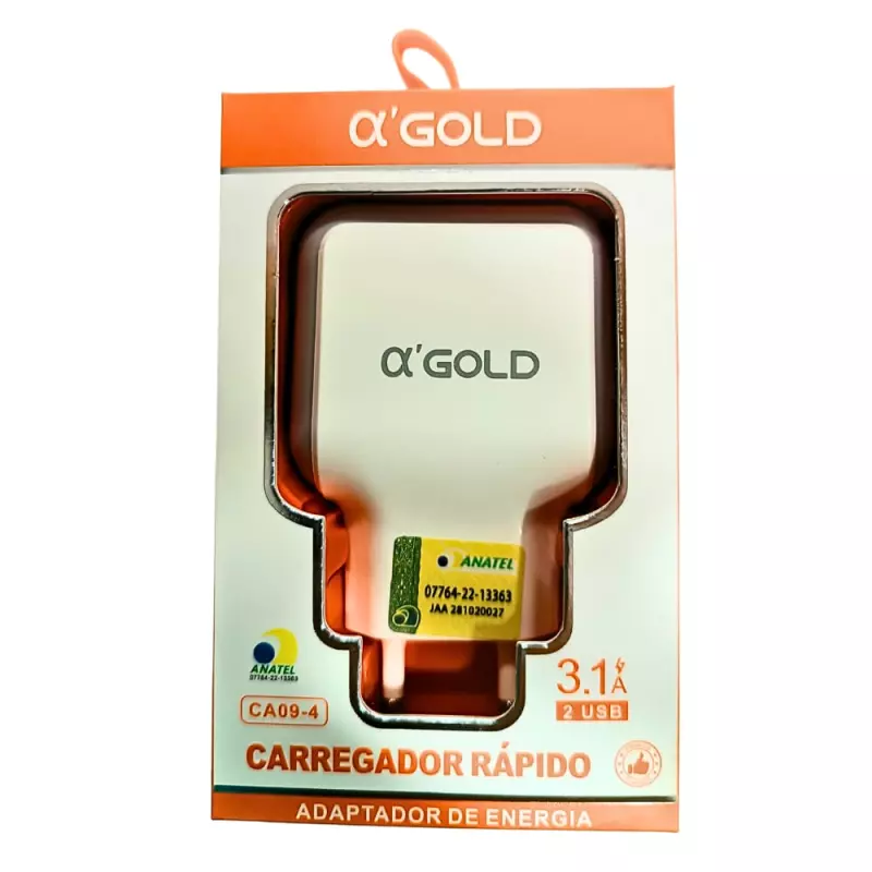 FONTE GOLD 3.1A 2PORTAS USB CA09-4