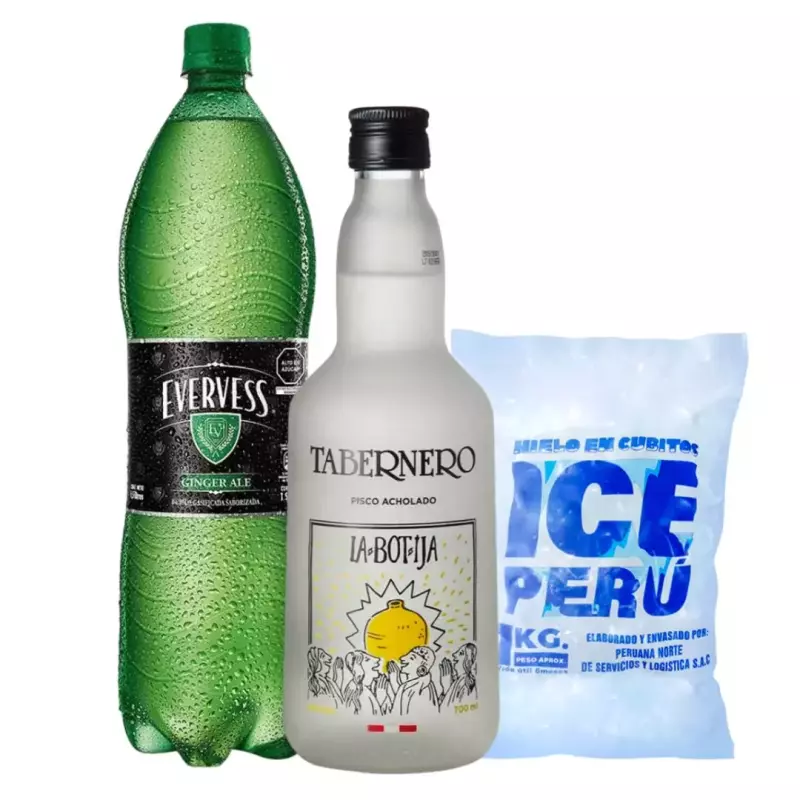 Combo Pisco Tabernero Botija