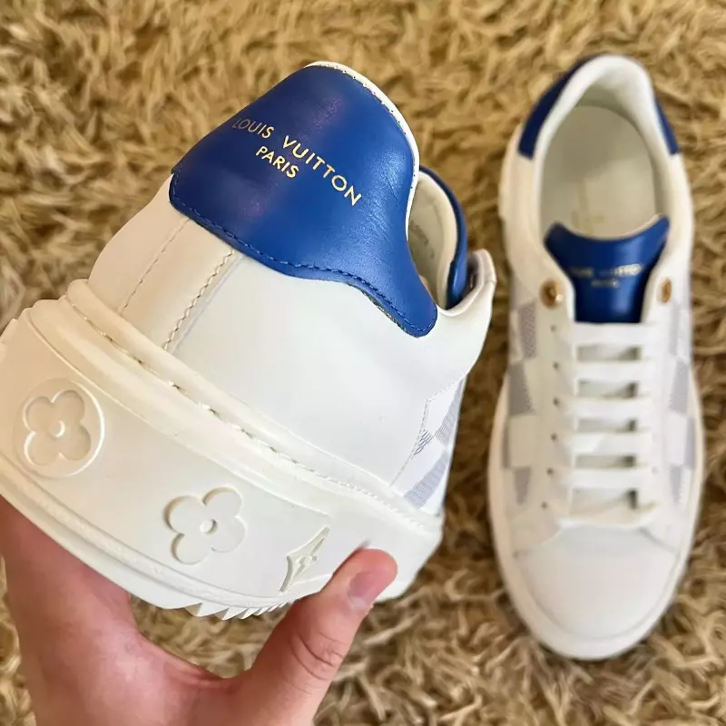 TENIS LOUIS VUITTON PLATAFORM WHITE