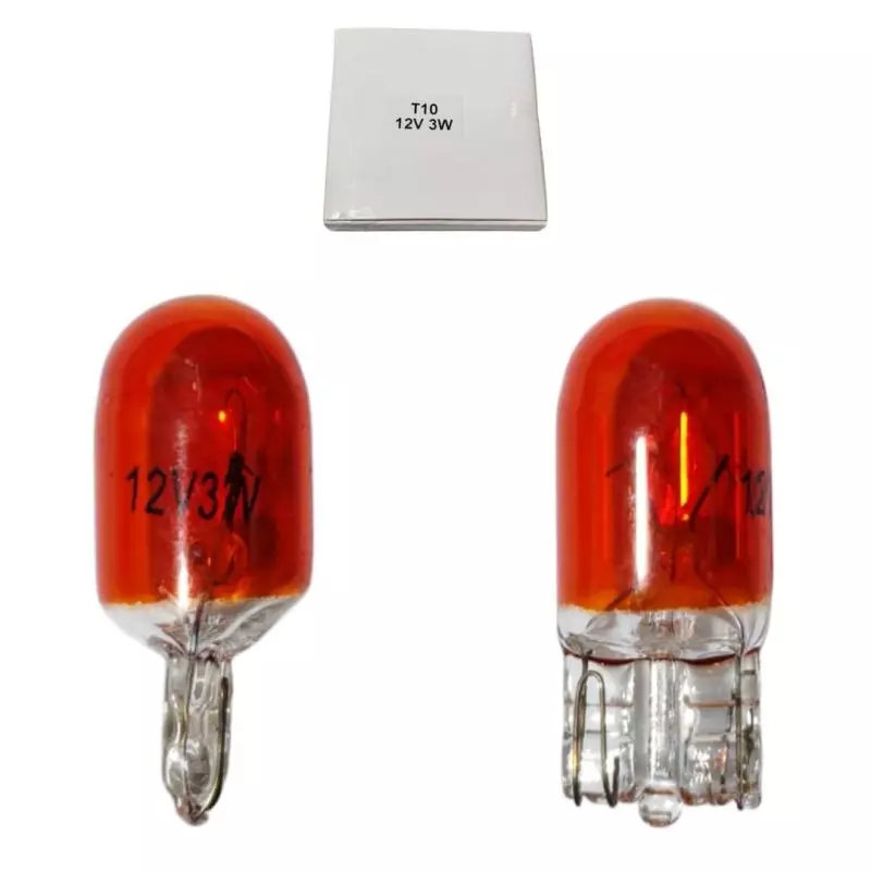 BOMBILLO 158 COCUYO VIDRIO NARANJA B