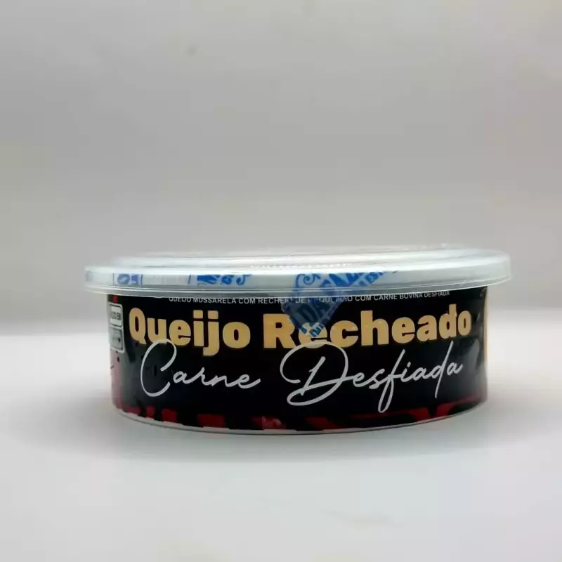 1657-Queijo Trufado c/ Carne Desfiad