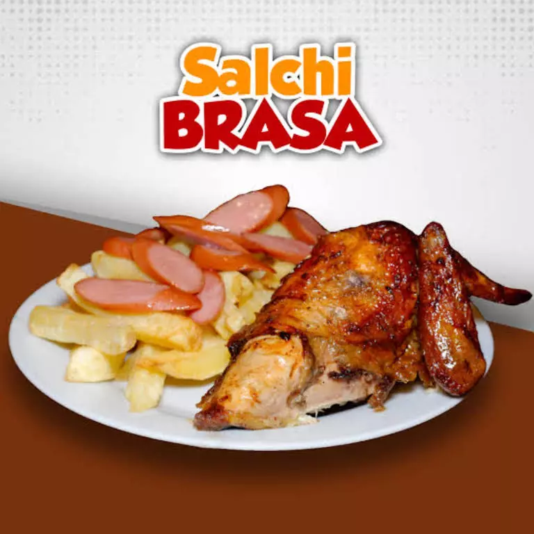 salchibrasa 1/4