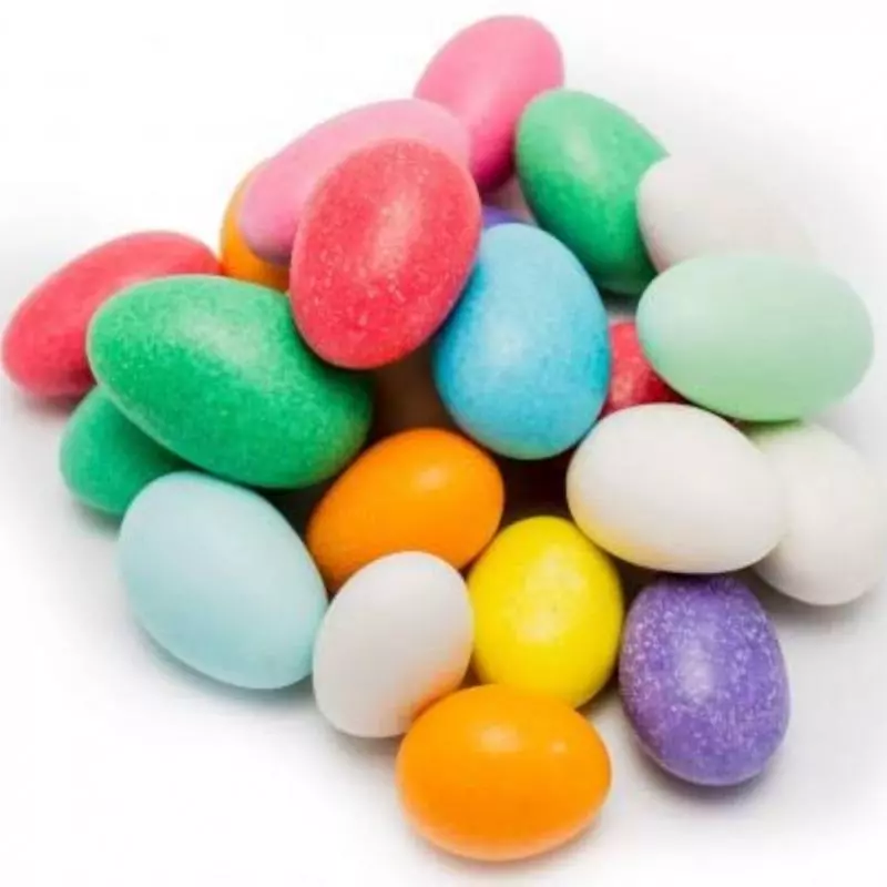 Amêndoa confeitada colorida