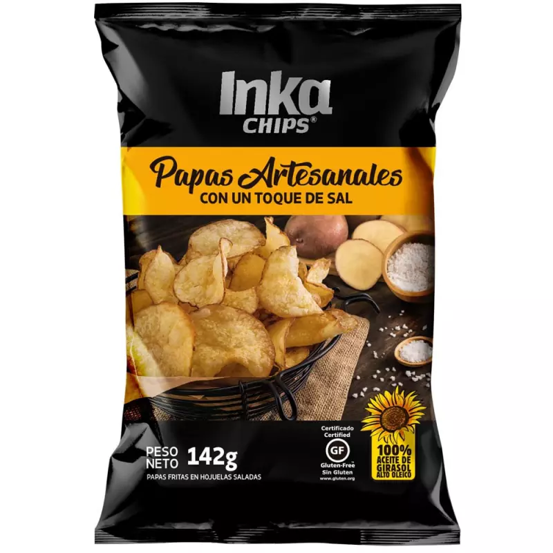 Inka Chips toque de sal 142g