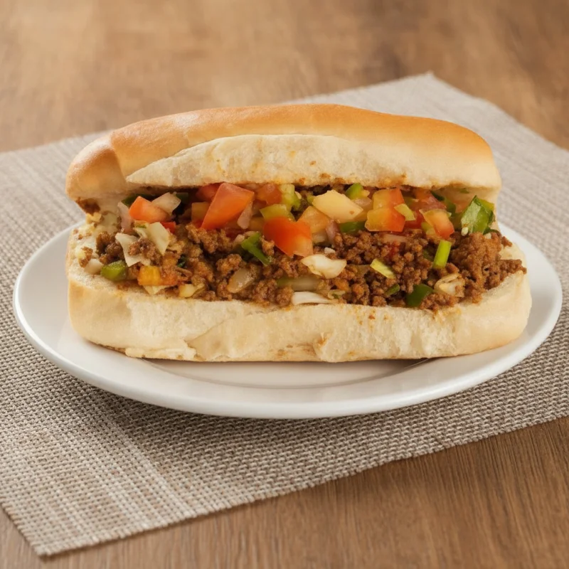 Cachorro quente de Carne moida