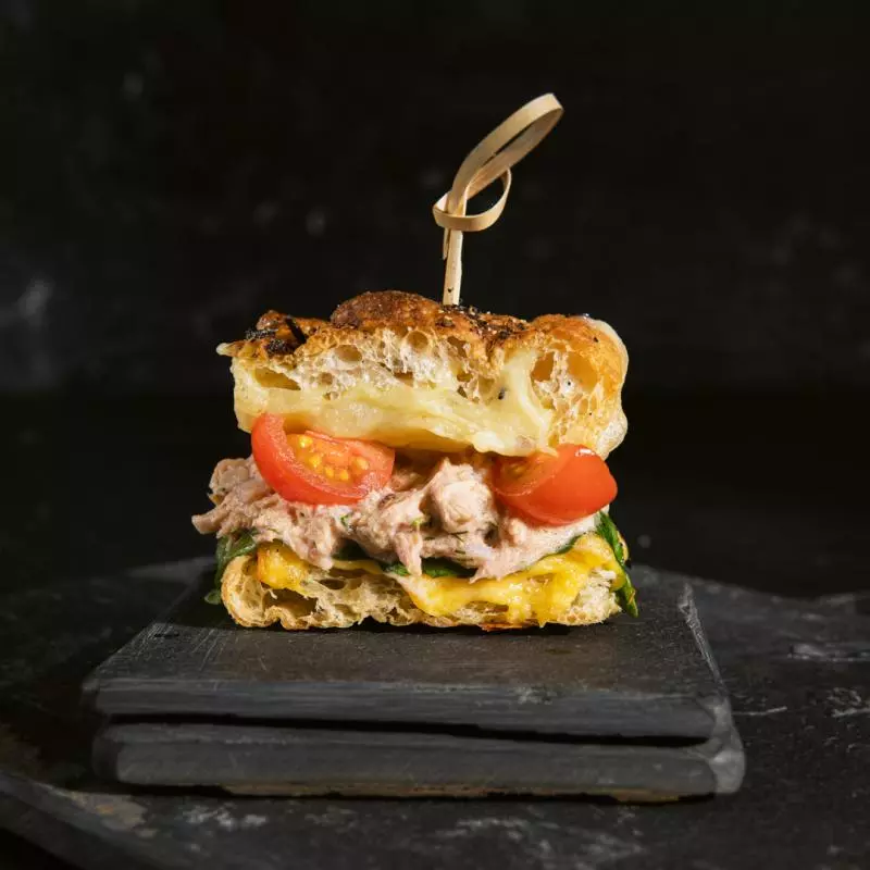 Sandwich de Atún - Pasabocas