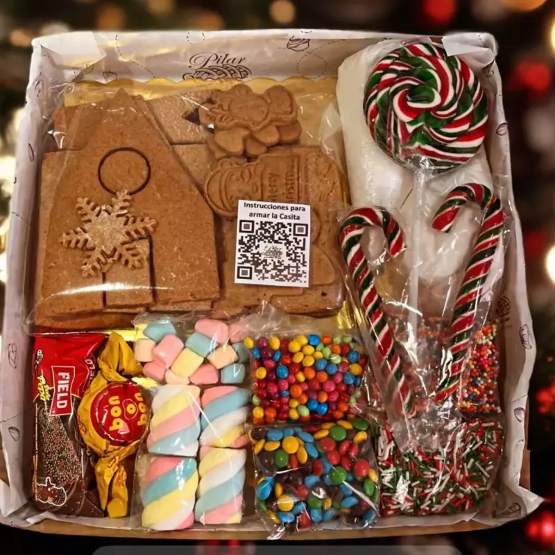 Casita de jengibre para armar