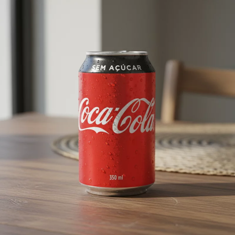 Coca zero lata