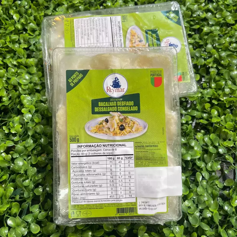 Bacalhau desfiado Mariscal