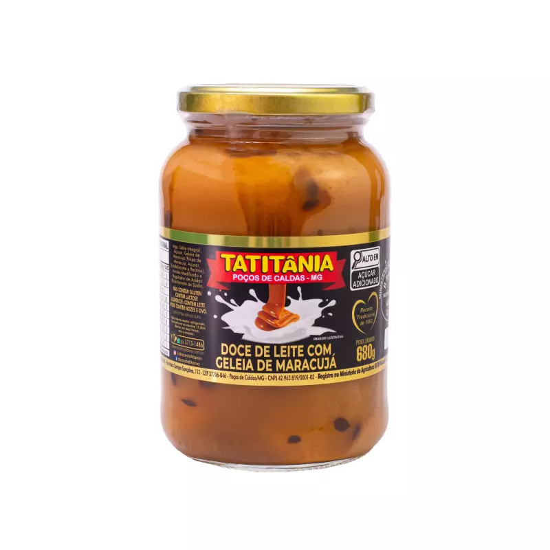 DOCE DE LEITE C MARACUJÁ 680G