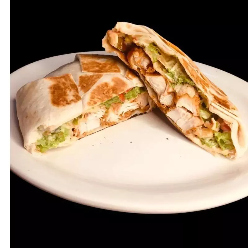 WRAP DE POLLO FRITO