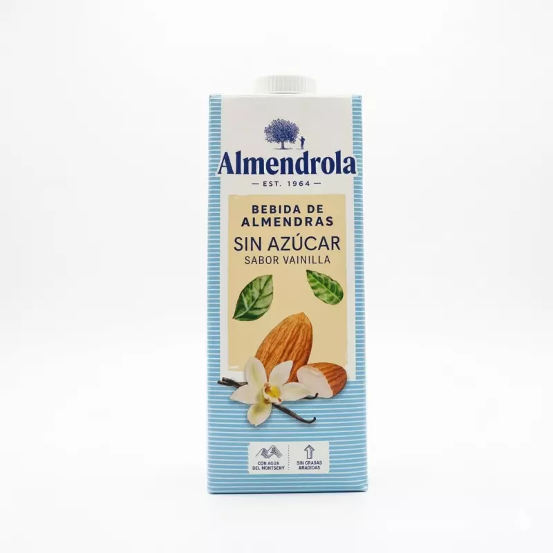 Bebida almendra-vainilla sin azúcar