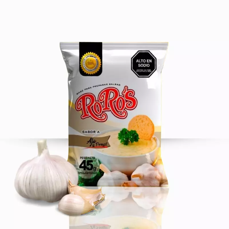 SALSA ROROS AJO PEREJIL 45GR
