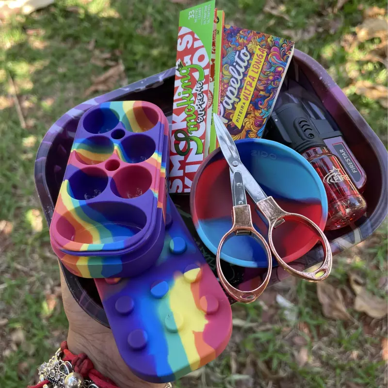 Kit bandeja + slick Lego