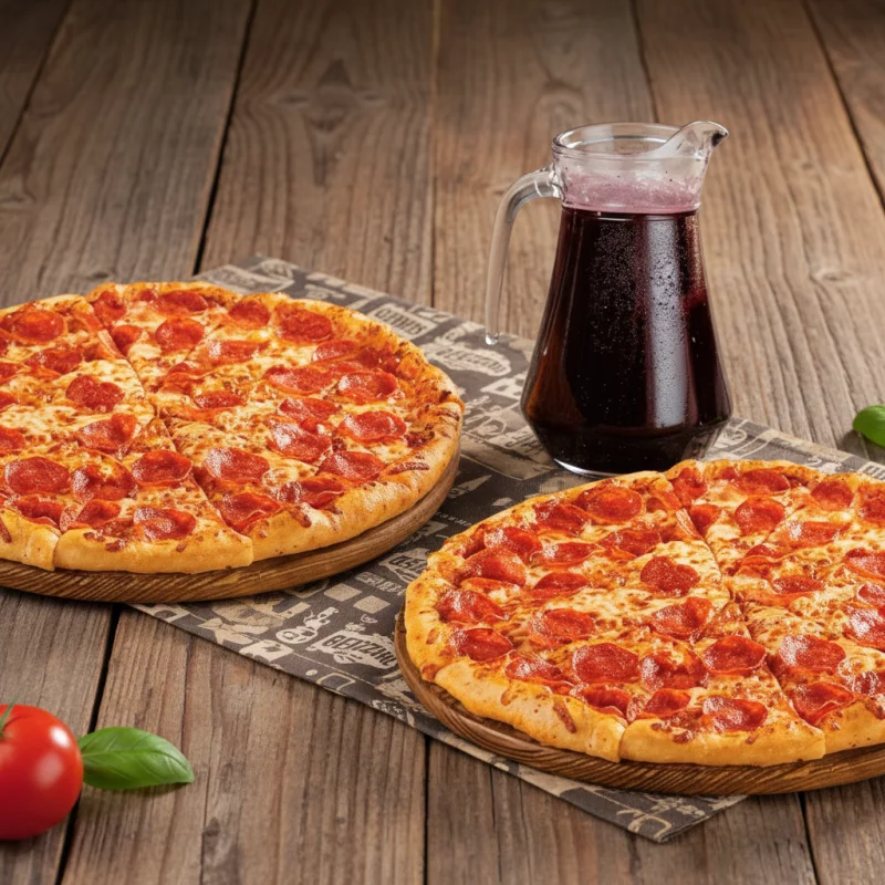 02 Pizzas familiares especiales